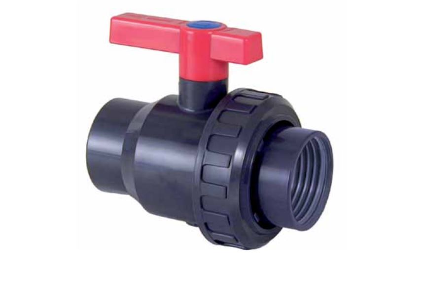 Single union ball valve on sale pvc